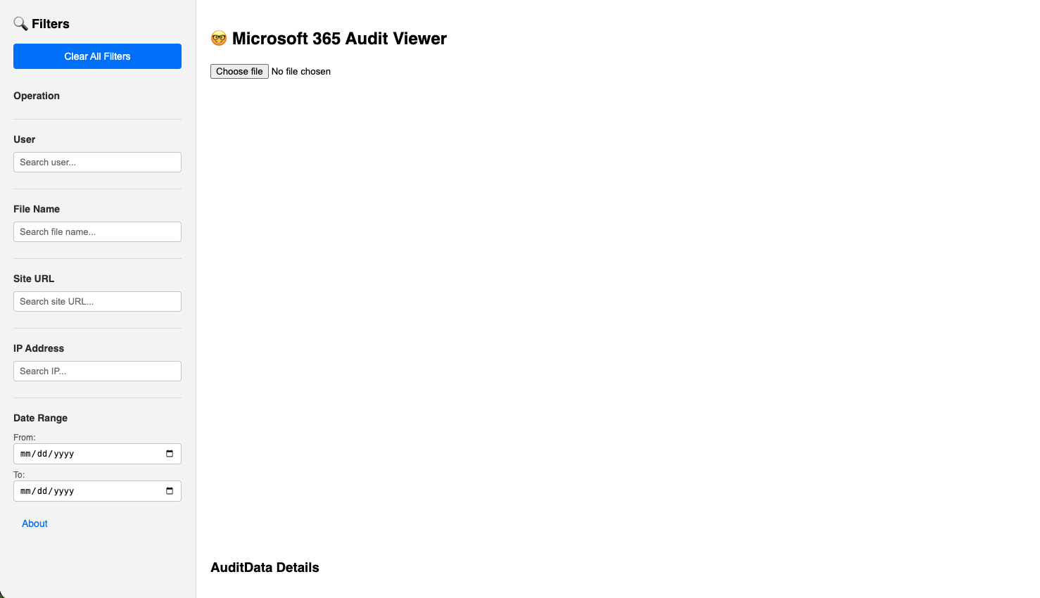 Audit Viewer screenshot